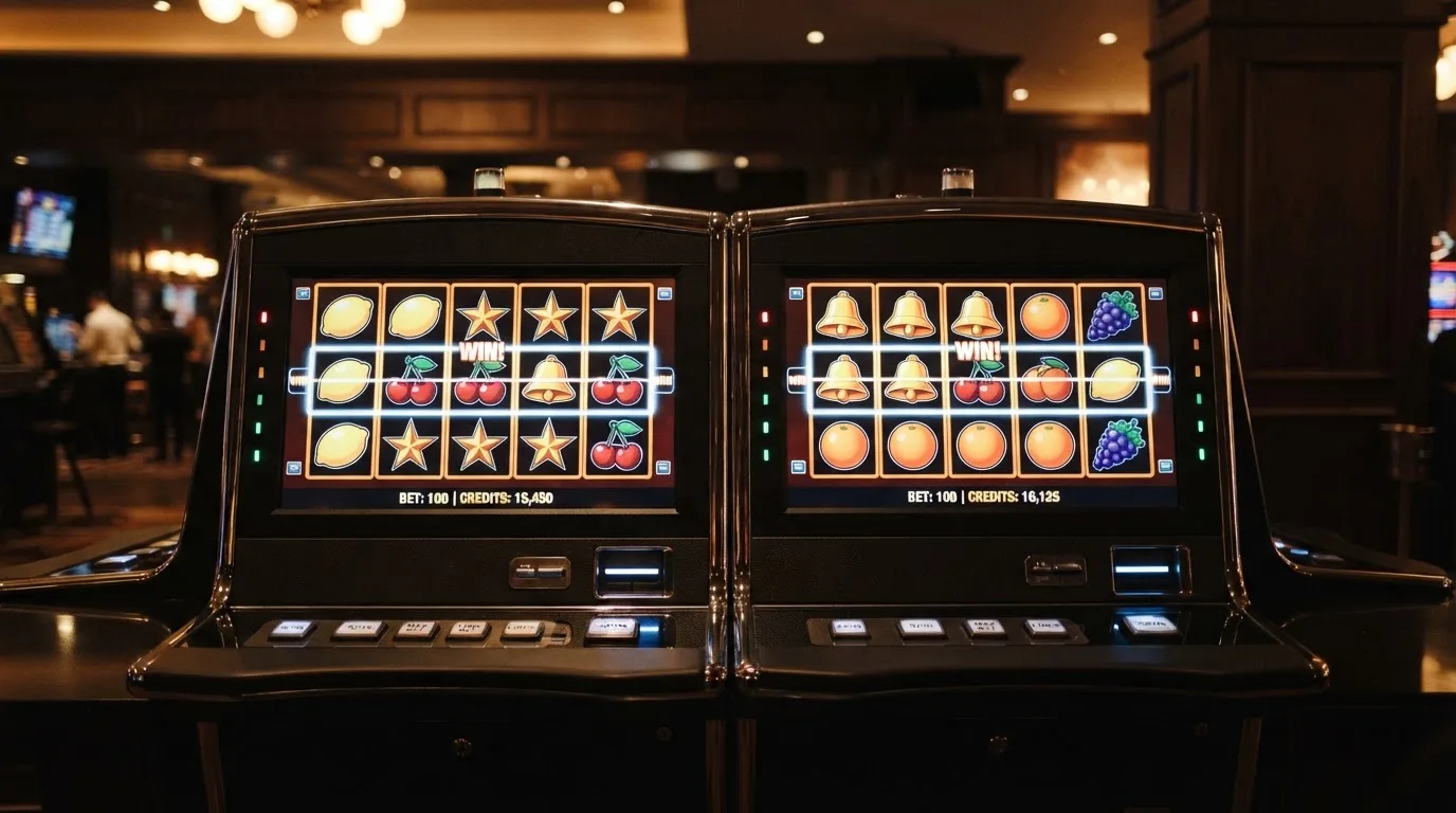 Twee naast elkaar gelegen 3×3-borden van de Twin Player-modus